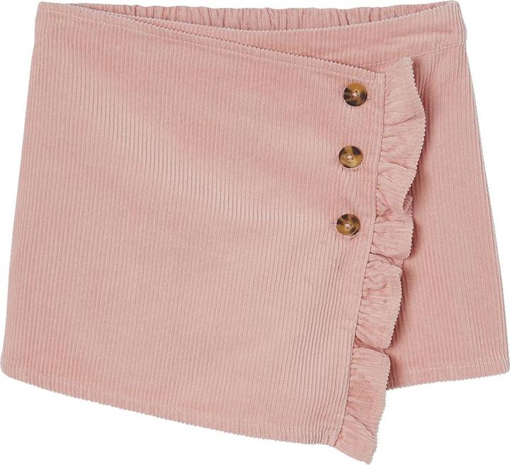 Actual product image Vertbaudet Girls' corduroy trouser skirt in a wrap look (92)