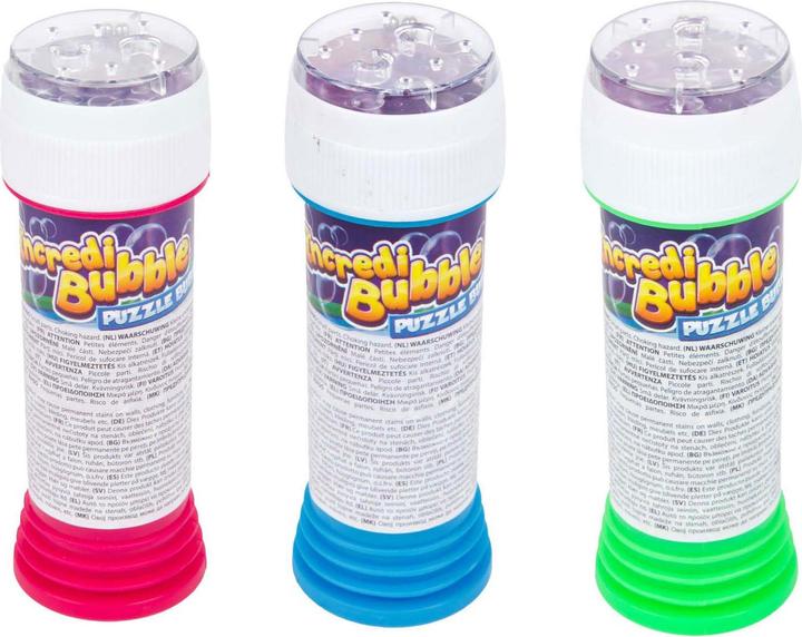 Toi-Toys Incredibubble Seifenblasen mit Geduldsspiel, 3-tlg.