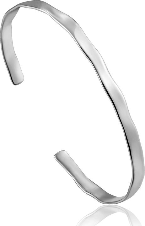 Ania Haie Metal Crush Armband (17.40 cm, Silber)
