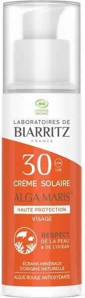 Laboratoires de Biarritz Alga Maris Bio Sonnencreme (Sonnencreme Gesicht, SPF 30, 50 ml, 81 g)