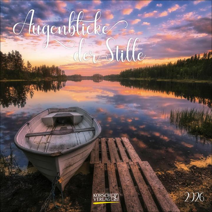 Image du produit Augenblicke der Stille 2026 (30 x 30 cm, Couverture rigide, Français, Anglais)