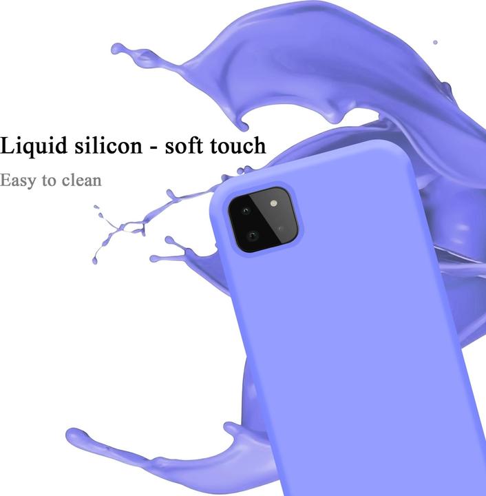 Produktbild Cadorabo TPU Liquid Silicone Case Hülle (Samsung Galaxy A22 5G)