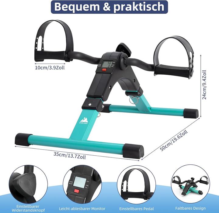 Produktbild Evoland Mini Fitnessbike, Grün