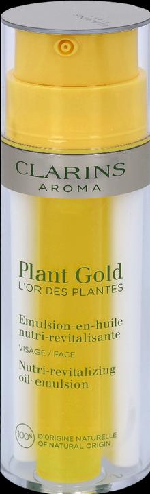 Actual product image Clarins Aroma Plant Gold Nutri-Revitalizing Oil Emulsion (35 ml, Day cream)