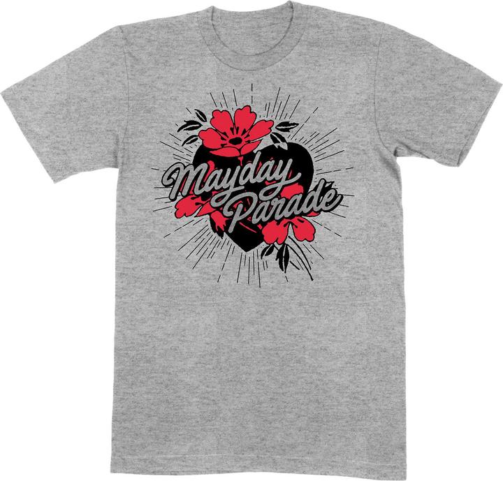 Actual product image Mayday Parade Heart and Flowers (M)