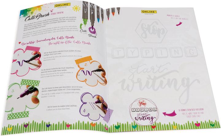 Produktbild Online Handlettering Set (Blau, 1 x)