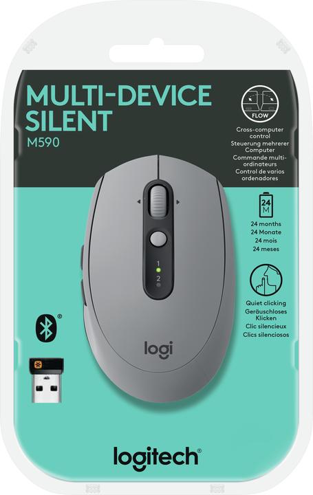 Image du produit Logitech M590 Multi-Device Silent (Sans fil)
