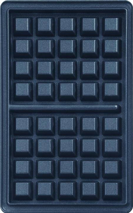 Actual product image Tefal XA800412, Replacement plate, Black, Snack Collection/SnackTime, 242 mm, 155 mm, 44 mm