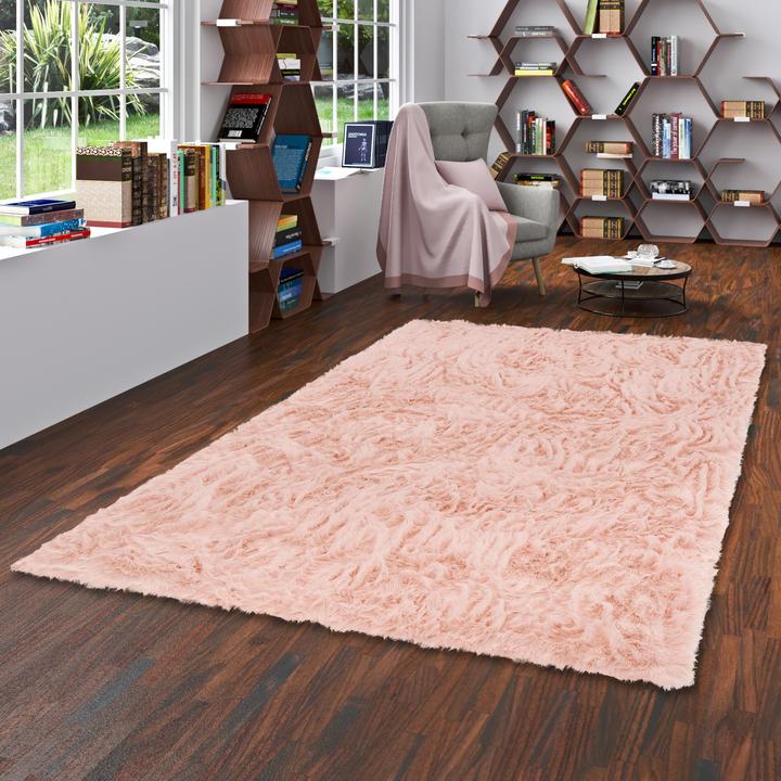 Produktbild Pergamon Luxus Super Soft Fellteppich Aspen Meliert (140 x 180 cm)