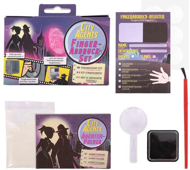 Produktbild Trendhaus Fingerabdruck-Set City Agent