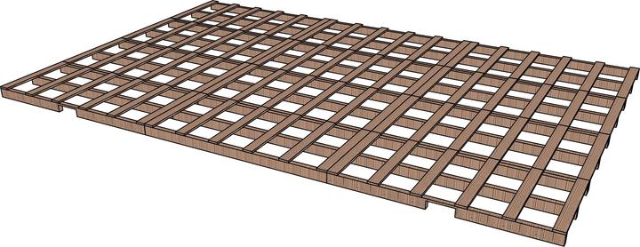 Sport-Thieme Lattenrost Holz (553000 g)