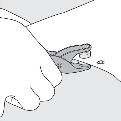 Actual product image Toya Pliers set with 100 eyelet hole punch eyelet pliers turret pliers eyelet riveting pliers type 43603 (23 mm)
