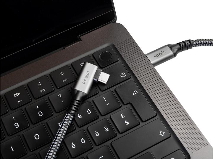 Actual product image Onit USB C – USB C (3 m, USB 4.0, 80 W)