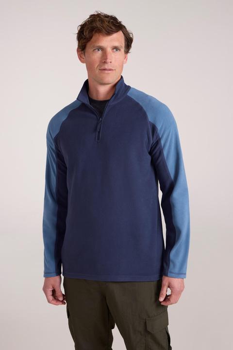 Mountain Warehouse Ashbourne II FleeceOberteil mit halbem Reissverschluss