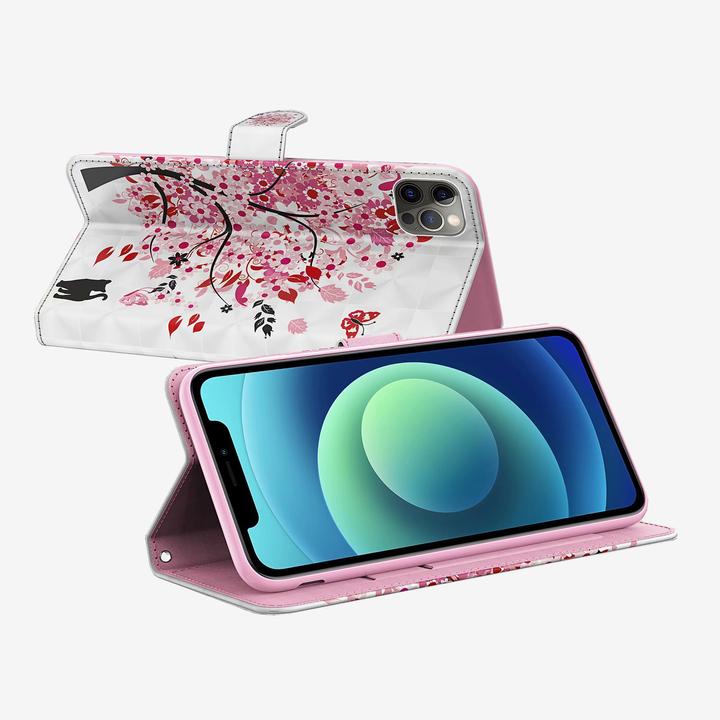 Produktbild PhoneLook Hülle 3D Flip Baum in voller Blüte (Apple iPhone 14)