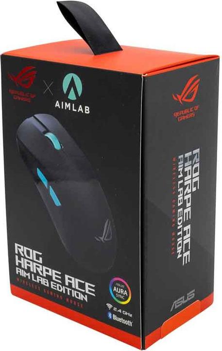 Image du produit ASUS ROG Harpe Ace Aim Lab Edition (Sans fil, Filaire)