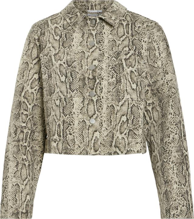 Produktbild Vila Schlangenprint Jeansjacke (40)