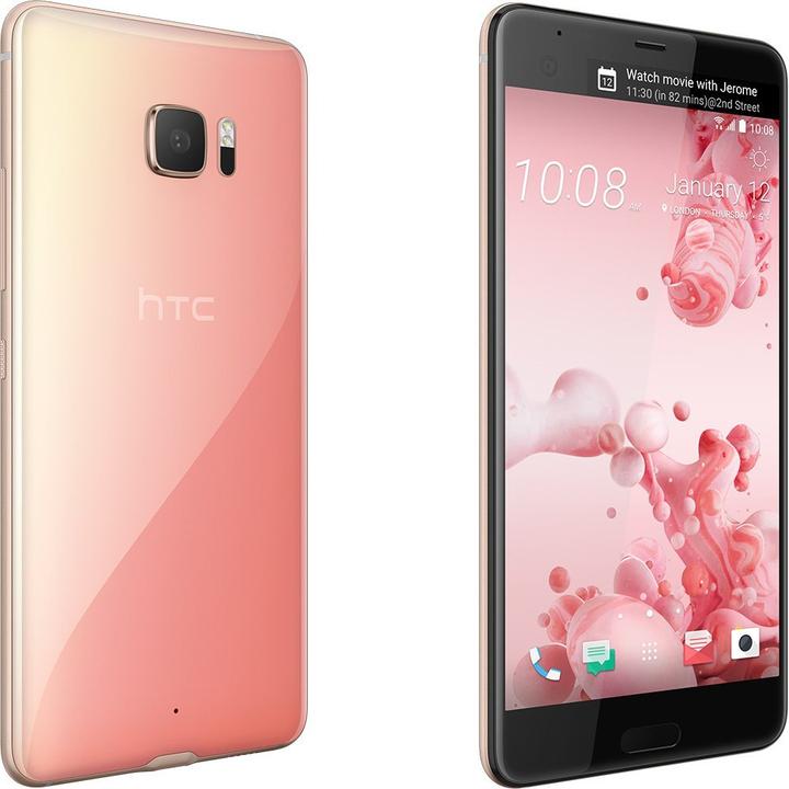 Produktbild HTC U Ultra (64 GB, Cosmetic Pink, 5.70", Single SIM, 12 Mpx, 4G)