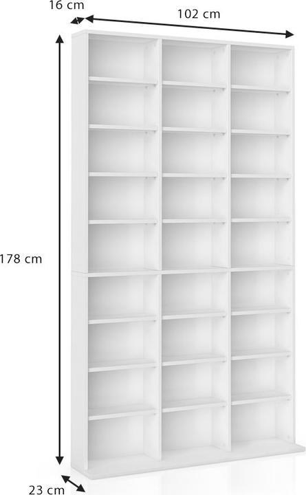 Produktbild Vicco Jukebox (102 x 16 x 178 cm)