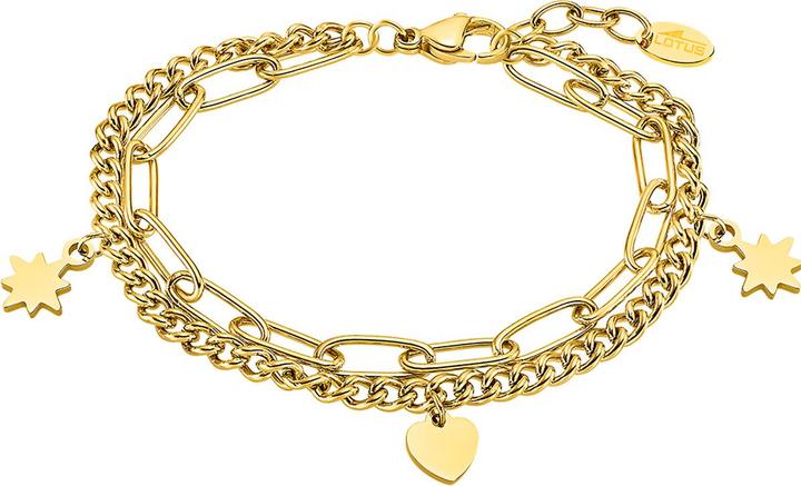 Lotus Armband (20 cm, Edelstahl)