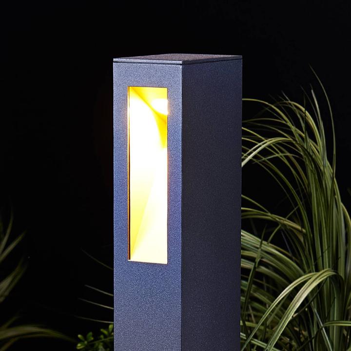 Produktbild Lucande Jenke LED Garten Leuchte Graphite (100 lm, IP54)