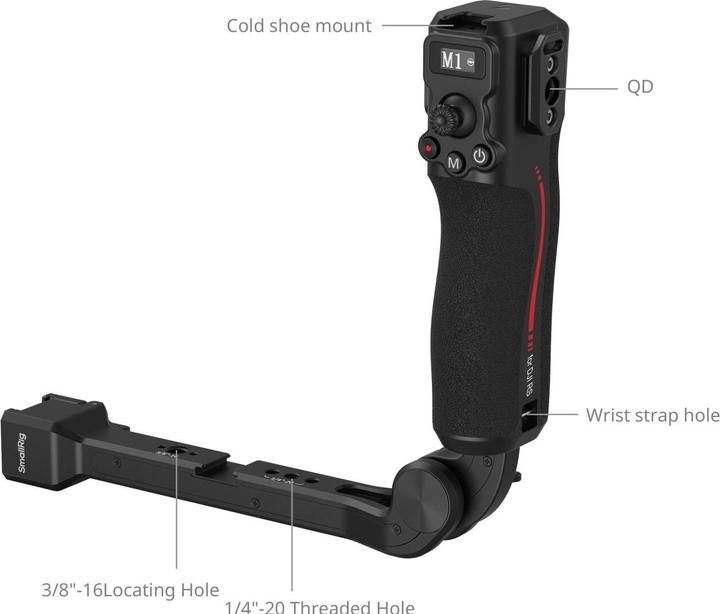 Image du produit SmallRig 4327 Focus Control Dual Grip pour DJI RS Series (Poignée Gimbal)