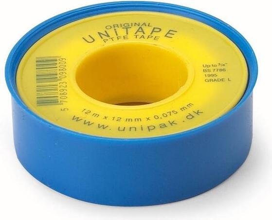 Unipak Thread Sealing Tape 12Mm X 12M (57 mm)