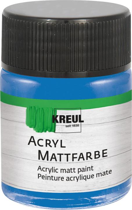 Immagine prodotto Kreul Vernice acrilica opaca, 50 ml (Blu genziana, 50 ml)