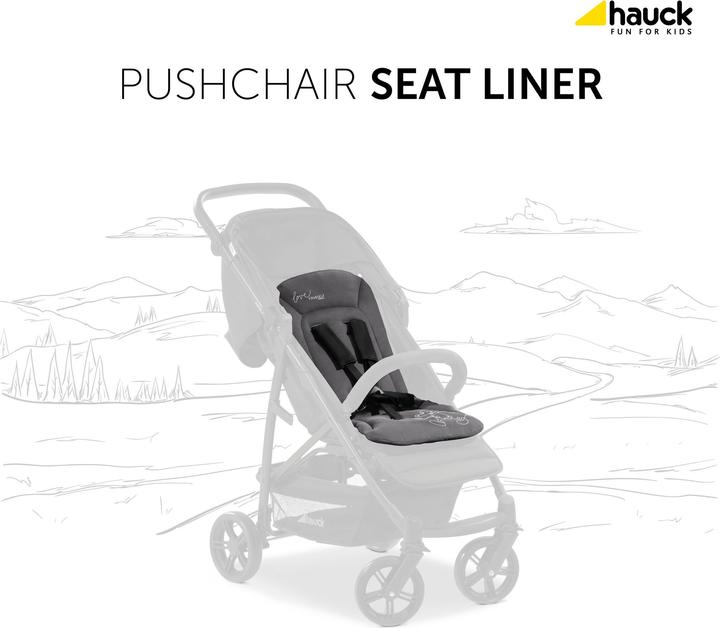 Produktbild Hauck Pushchair Seat Liner Mickey Mouse Black