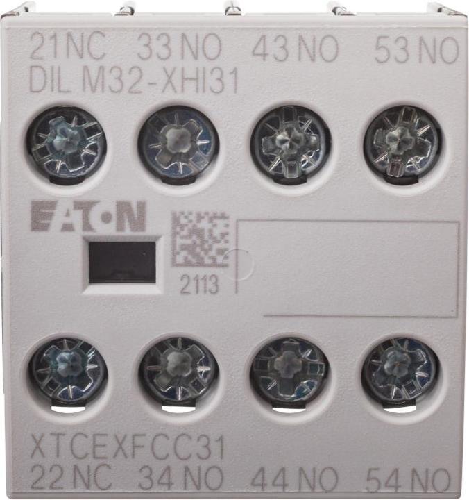 Produktbild Eaton DILM32-XHI31 106112 Hilfsschalterbaustein 3S+1Ö Aufbau