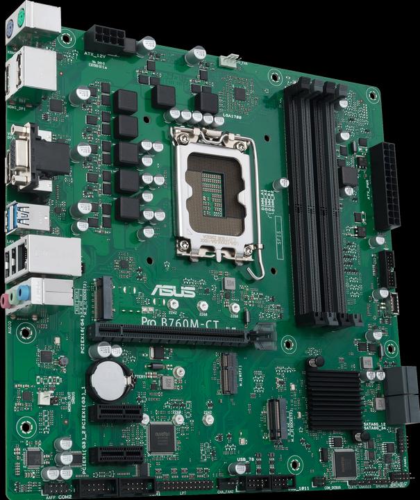 Actual product image ASUS MB PRO B760M-CT-CSM (INTEL,1700,DDR5,mATX) (LGA 1700, Intel B760, mATX)