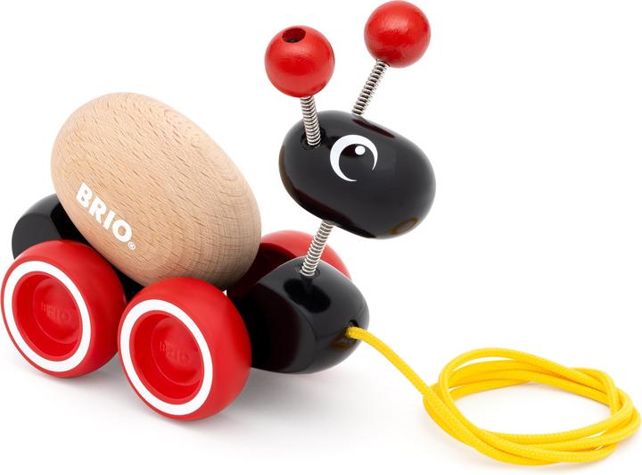 Actual product image Ravensburger BRIO - 30348 Pull-along ant| Pull-along toy for children aged 12 months and over