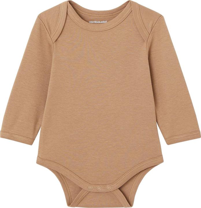 Actual product image Vertbaudet Organic collection: 7-pack baby slip-on bodysuits BASIC (80)