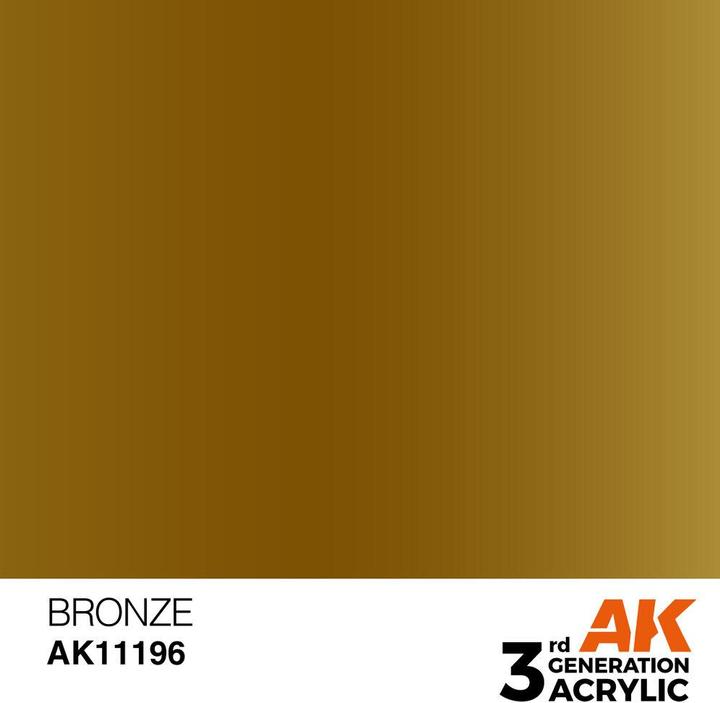 AK Interactive Pot de Peinture - Bronze (17 ml) (Bronze, 17 ml)