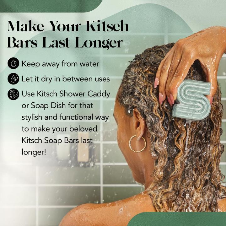 Actual product image Kitsch Rosemary and biotin (Solid shampoo)