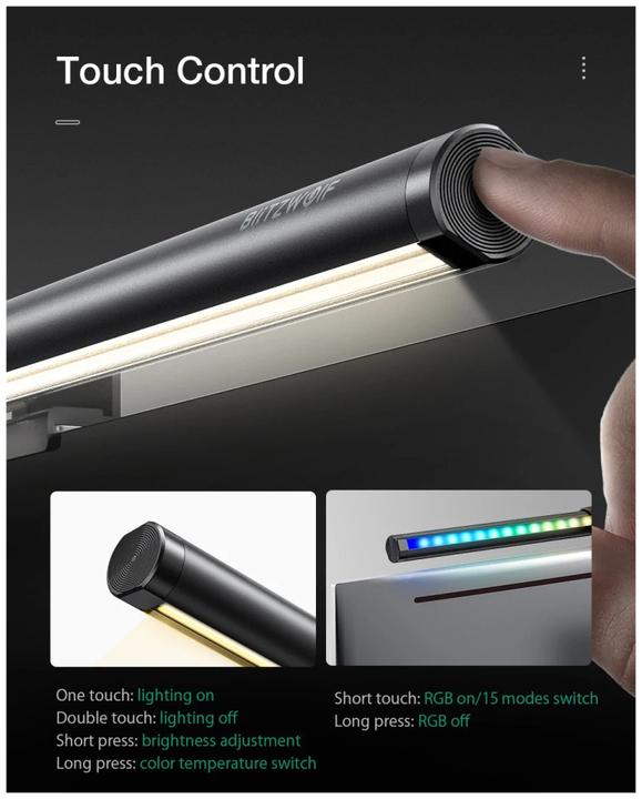 Actual product image BlitzWolf Monitor Light Bar