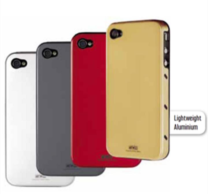Produktbild Artwizz SeeJacket Alu für iPhone 4/4S Weinrot (Apple iPhone 4)