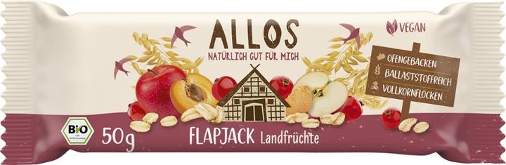 Produktbild Allos Bio Hafer Flapjack Landfrüchte 50 g (50 g)