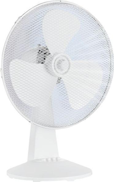 Midea Table fan,,, 3 speeds, mechanical, noise level:, Oscillation 80°, Tilting +24° -12° (60 dB)