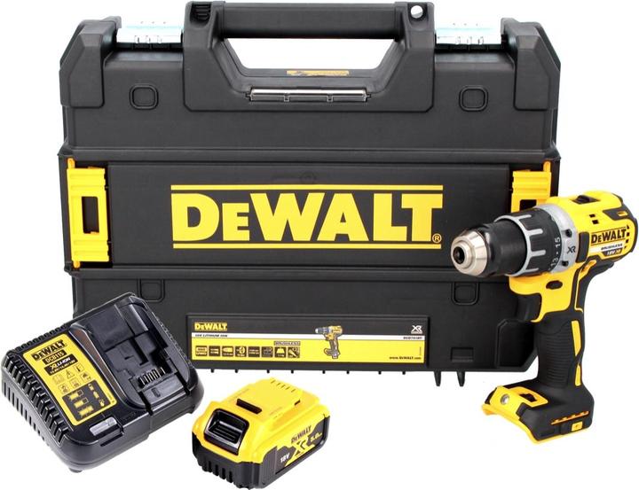 Produktbild DeWalt DCD 791 P1 Akku Bohrschrauber 18V 70Nm Brushless + 1x Akku 5,0Ah + Ladegerät + TSTAK (Akkubetrieb)