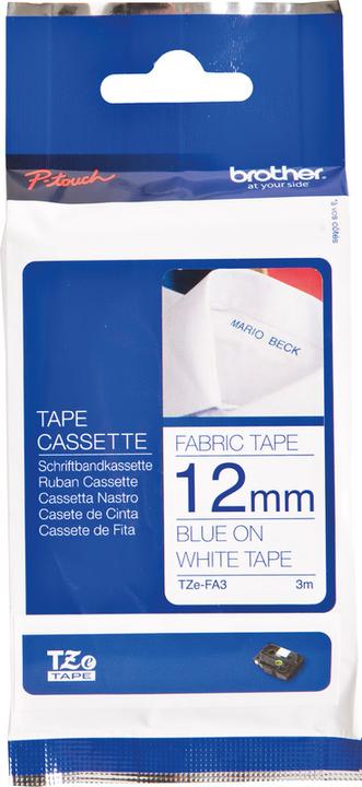 Actual product image Brother Tze-Fa3 (1.20 cm, White)