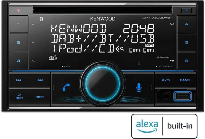 Produktbild Kenwood DPX-7300DAB (Android Auto, Apple Carplay)