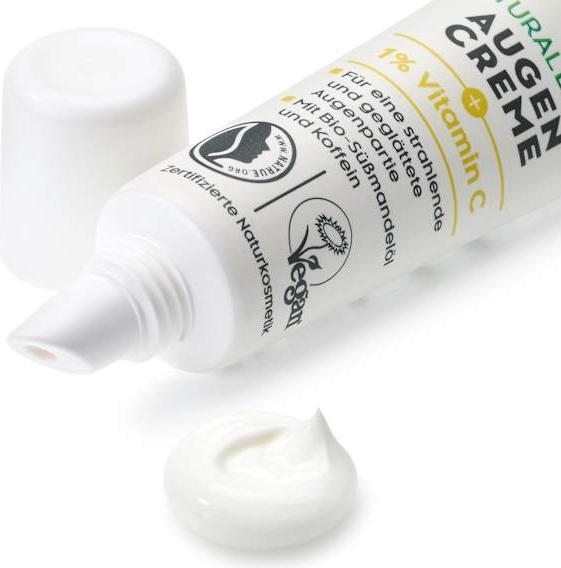 Immagine prodotto dm alverde Natural Expert 1% Vitamina C (Crema per la cura degli occhi, 15 ml, Giorno + Notte)