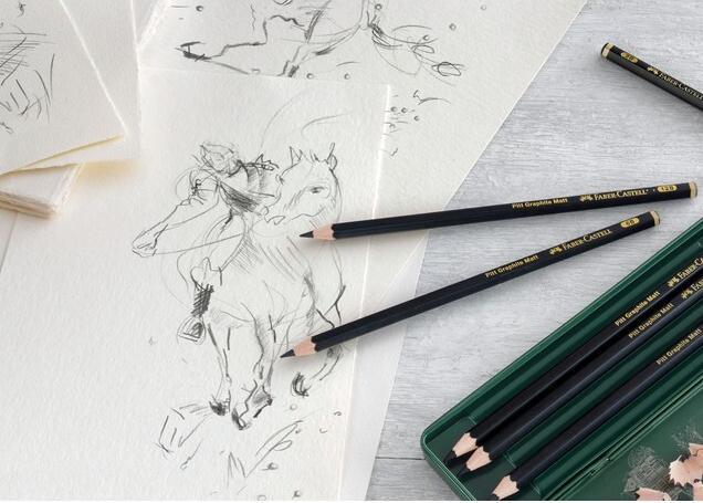 Image du produit Faber-Castell Pitt Graphite 6 pièces (2B, 10B, 8B, 6B, 12B, 4B, 6 x)