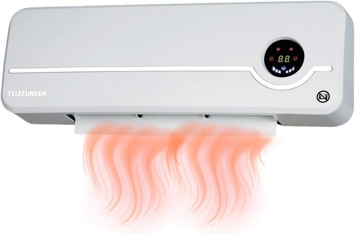 Actual product image Mauk TKWH 2000 Wandheizlüfter mit Oszillationfunktion (2000 W)