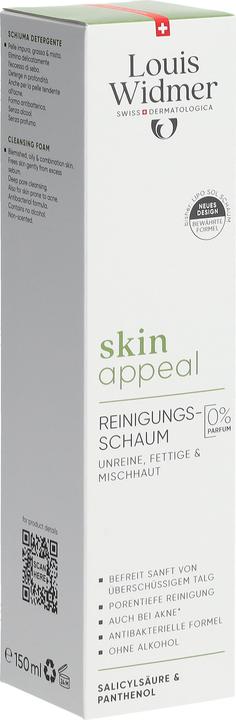 Actual product image Widmer Louis Skin Appeal Reinigungsschaum 150 ml (Foam, 150 ml)