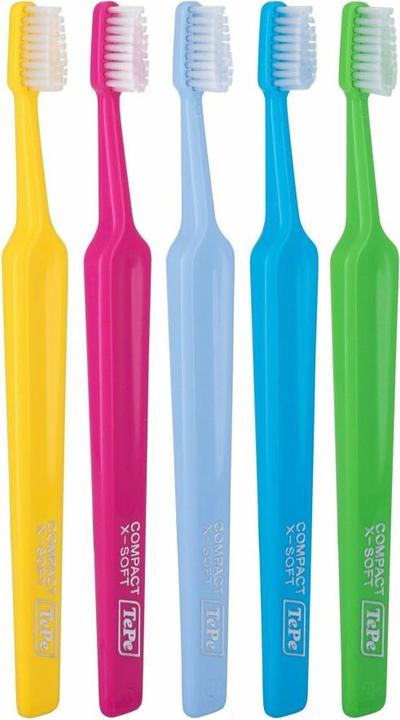 TePe Compact X soft Toothbrush Zubna Karta aek S Extra Ma kka1 2mi Vla kny (Weich)