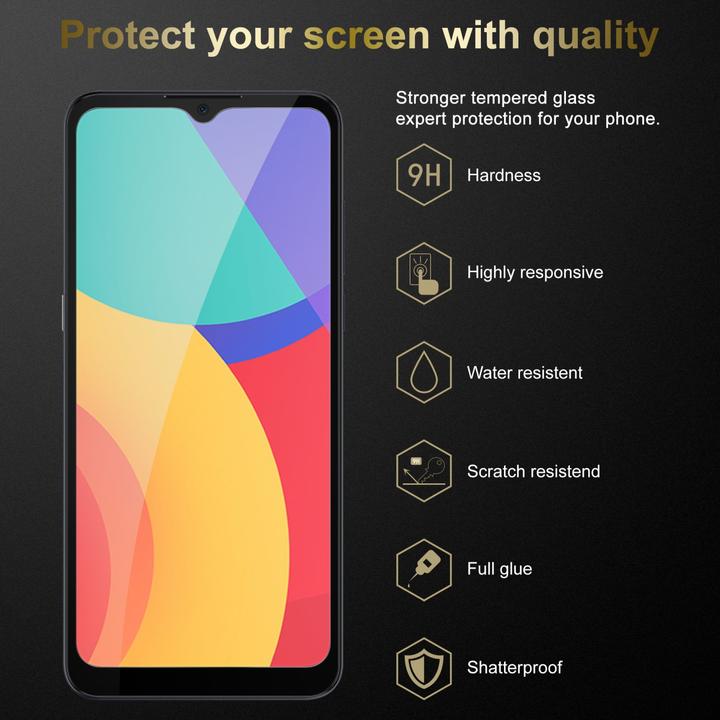 Immagine prodotto Cadorabo Vetro di protezione dello schermo completo (1 Pezzo/i, Alcatel 1S (2021), Alcatel 3L)