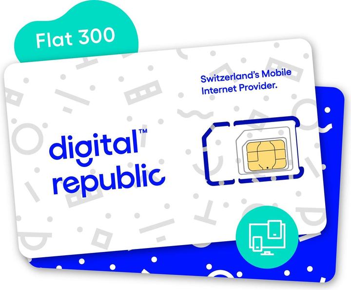 Actual product image Digital Republic SIM card Unlimited Internet for 30 days - High Speed (Unlimited)