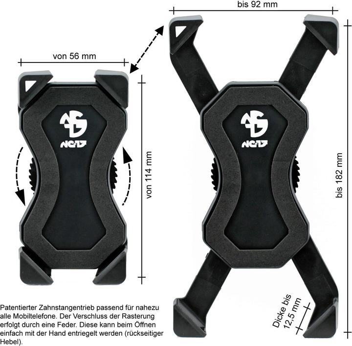 Actual product image Nc-17 3D Universal Holder